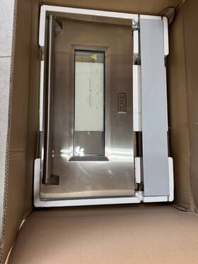 Ra-dr-blm-36 Zline Range Door Stainless Steel Brushed 38x27x7.7 In