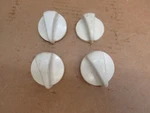Range Control Knob - Lot Of (almond) Part # WB03K10040. Fixed Price $39.58.