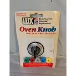 Lux CPR401 Universal Electric Oven Range Knob Chrome Black 5 Inserts Kit New Diy. Fixed Price $30.00.