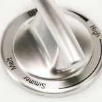 Knob- Burn Whirlpool WP74011664. Fixed Price $51.28.