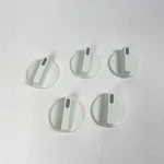 Oem Hotpoint Electric Range Knobs - Kip 5697 Set Of 191D1184 White. Fixed Price $30.50.