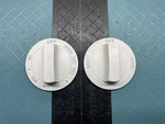 Whirlpool Oven Knob Set P# 3183107 3183110. Fixed Price $37.95.