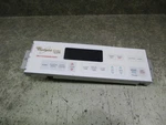 Whirlpool Range Control Board Yellowed/cracked Overlay/dents # 8054012 6610173. Fixed Price $39.00.