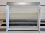 Frigidaire Refrigerator Spare Tray White Metal And Translucent Glass 18 By 15.5. Fixed Price $40.00.