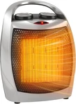 Portable Electric Space Heater With Thermostat, 1500W/750W Safe And Quiet Cerami. Fixed Price $19.99.