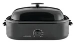 Mainstays 20-LB 14-QUART Turkey Roaster Oven With High-dome Lid Black *read*. Fixed Price $44.55.