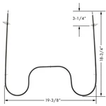 Range Bake Lower Element For Maytag WP74003020 WP74010750 Erp. Fixed Price $34.50.