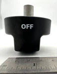 Wolf Range Stovetop Black Hi Off Control Knob Replacement. Fixed Price $39.99.