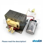 Ge Microwave Transformer WB27X10923 + Capacitor WB27X10233. Fixed Price $33.99.