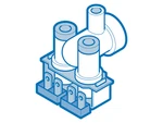Samsung DG94-03447A 1/2" Valve Assembly Npt Plastic Connection. Fixed Price $130.64.