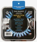 Stanco Steel Reflector Pan Gas Range Fits Most Square Burners Heavy-duty 900-S. Fixed Price $9.99.