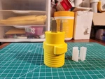 Kanayu 3 Prong Stove Adapter Compatible With Nema 10-50P 14-50R Yellow. Fixed Price $18.00.