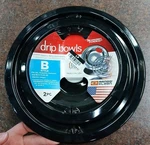Range Kleen Style Heavy Duty Black Porcelain Drip Pans, 2 Pc. Fixed Price $9.99.