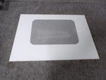 WB56T10145 Range Oven Outer Door Glass White 29 1/2" X 20 5/8". Fixed Price $90.00.