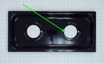 Wolf DF364C 364G DF486G 484F 484DG 484DC 484CG Burner + Simmer Pan Part. Fixed Price $274.78.