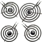 SP22YA Electric Range Burner Element Set Pcs WB30X254 6" And 1 WB30X253 8". Fixed Price $33.32.