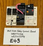Relay Board WB27T11326, WB27X25594 Profile PK7500BL6TS Wall Oven Range E43. Fixed Price $25.88.