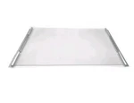 Ge Wall Oven Inner Door Glass W/retainers #WB57T10233-WB02T10172 24 38"W 14 1/8". Fixed Price $45.99.