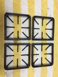 ***frigidaire Oven/range Burner Grate Black Set Of (4) 316213800, 316463200***. Fixed Price $69.99.