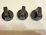 Knobs W11022718, W11158169 (X3) For Whirlpool WFE320M0JS3 Range Oven KN21. Fixed Price $48.25.