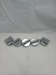 New Genuine Oem Whirlpool Oven Range Burner Knob Set W10698166. Fixed Price $36.09.