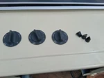 Vtg Whirlpool Electric Range Stove Burner Clock Control Selector Knobs KIP5639. Fixed Price $19.50.