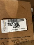 Whirlpool Cooktop W10570695. Fixed Price $275.00.