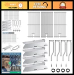 Jenn Air Grill Replacement Parts Kit For 4 Burner Grates Flame Spreader Igniter. Fixed Price $142.99.