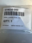 *brand New* Genuine Viking Refrigerator Jumper Harness Oem Part # 078035-000. Fixed Price $175.00.