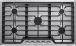 Kenmore Pro 34423 36" 5 Burner Gas Cooktop Stainless Steel. Fixed Price $700.00.