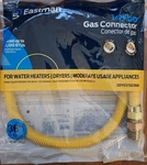 36" Procoat Stainless Steel Gas Connector, (1/2" Fip) X Mip,. Fixed Price $19.00.