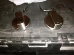 Set Of Two Wolf 5J49/5J50 Stainless Steel Oven Knobs Replacement KIP5J495J50. Fixed Price $98.00.