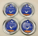 Lot Of 4 8" Drip Bowls PM32X106 Chrome Fits & Hotpoint Range Burners. Fixed Price $20.99.
