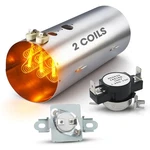 AZ4U 137114000 For Electrolux Dryer Heating Element Assembly With 137032600.... Fixed Price $52.85.