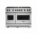 Viking Series VGR5488BSSLP Inch Freestanding Professional Gas Range. Fixed Price $8999.00.