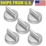 5PCS Stainless Steel Cooktop Knobs Compatible For Whirlpool Gas Stove Range. Fixed Price $32.98.