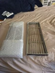 Stainless Steel Cooktop Vent Cover 14" X 5" Grate Replacement. Fixed Price $29.99.