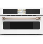 New Ge Cafe 30" Matte White Advantium Smart Wall Oven Microwave CSB923P4NW2. Fixed Price $2379.99.