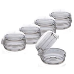 Dreambaby L730A Heatproof Clear Plastic Stove Knob Covers 2.5 X 2.75 W In.. Fixed Price $14.13.