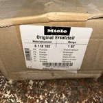 Miele 8118102 Pump Drainage 25-372/60HZ (27), Minor Damage On Box. Fixed Price $150.00.