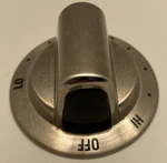 Frigidaire Range Burner Knob 3165536 00 01 02 03 04B Oem Genuine Silver Fast Shi. Fixed Price $24.00.