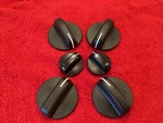 Set Of 4 Whirlpool Roper Black Stove Range Knobs KIP5920 Good Condition. Fixed Price $24.99.