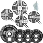 Electric Stove Burners Drip Pans For Ge Hotpoint Kenmore WB30M2 WB30M1. Fixed Price $39.99.