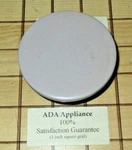 Thermador Range Small Burner Cap Gray 00189767, 20-02-021-03. Fixed Price $29.95.