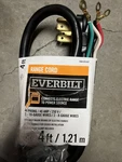 Everbilt Ft. 4-PRONG Amp Range Cord 1004 078 427 New Fast Free Shipping K. Fixed Price $17.90.