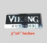 Viking Cooking Grill Emblem Badge Outdoors Bbq Logo 3"X6". Fixed Price $19.95.