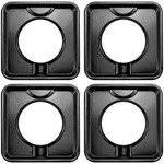 Gas Range Drip Pans Square By Pandeels 7.75 X Inch SGP-400 Black Steel He. Fixed Price $19.10.