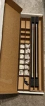 Cafe Range Stove Oven Handle & Knob Kit Brushed Stainless. Fixed Price $250.00.