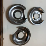 WB32X5045 New Ge 6-INCH Burner Drip Bowl Set Of. Fixed Price $25.00.