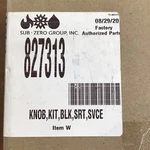 827313 Wolf Range Cooktop Black Knob Kit. Fixed Price $120.00.